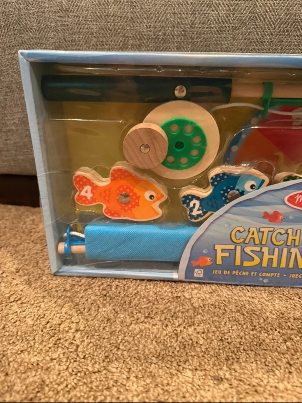 Melissa & Doug Catch & Count Fishing Game - Multi-Color